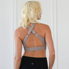 Venice high impact nursing and pumping sports bra, large chest, big cups, sweat and milk