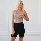 Venice high impact nursing and pumping sports bra, large chest, big cups, sweat and milk