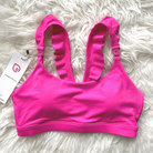 Madison Ruffle Nursing Sports Bra, Medium support, running, largest breast, hot pinkMadison Ruffle Nursing Sports Bra, Medium support, running, largest breast, hot pink
