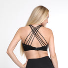 Océane exclusively hands free pumping sports bra,Nursing sports Bra, strappy back, adjustable shoulder straps, adjustable back closure