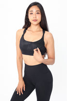 Venice 2 High Impact Nursing and pumping Sports Bra, clip down nursing bra, large cups, big chested, adjustable, Sweat and Milk