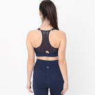 Lucie Nursing Sports Bra, High Impact, Supportive, largest chest, running, navy, Sweat and Milk