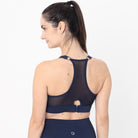 Lucie Nursing Sports Bra, High Impact, Supportive, largest chest, running, navy, Sweat and Milk