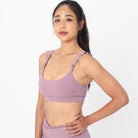 Madison Nursing Sports Bra, Medium Impact, Supportive, largest chest, running, lavender