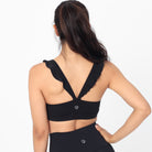 Madison Nursing Sports Bra, Medium Impact, Supportive, largest chest, running, Black