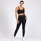 Lucie Nursing Sports Bra, High Impact, Supportive, largest chest, running, black