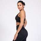 Lucie Nursing Sports Bra, High Impact, Supportive, largest chest, running, black