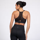 Lucie Nursing Sports Bra, High Impact, Supportive, largest chest, running, black