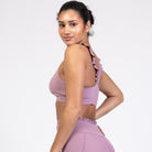 Madison Nursing Sports Bra, Medium Impact, Supportive, largest chest, running, lavender