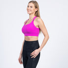 Venice 3 High Impact nursing sports bra for DDD cup, big chested, dragon fruit, Sweat and Milk