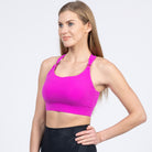 Venice 3 High Impact nursing sports bra for DDD cup, big chested, dragon fruit, Sweat and Milk