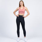 Venice High Impact Nursing Sports Bra, clip down nursing bra, large cups, adjustable, peach, Sweat and Milk