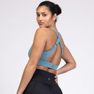 Venice 3 high impact nursing and pumping sports bra, DDD cup, seagrass, Sweat and Milk