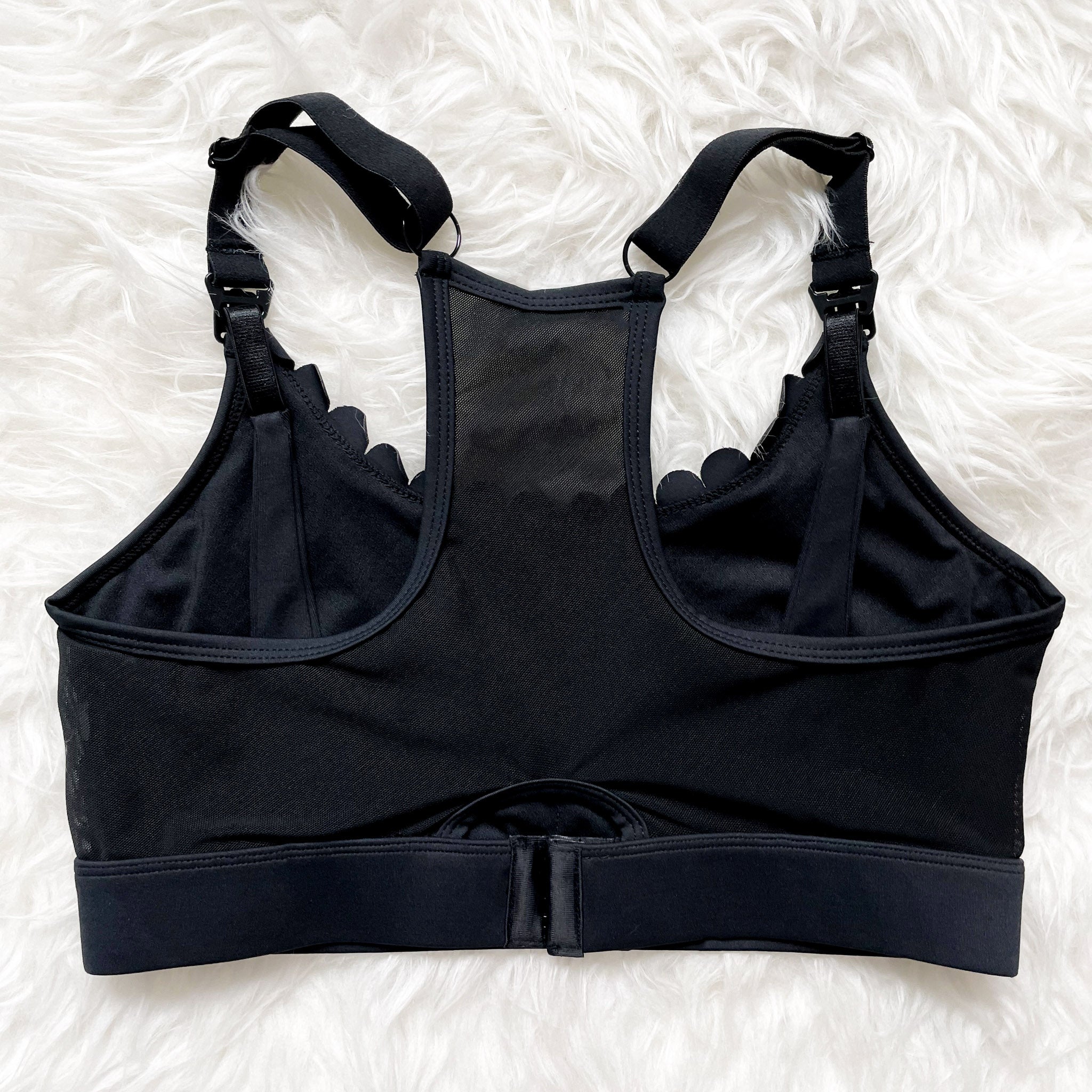 Kimberly Soft Sports Bra, Black  Comfortable High Support for