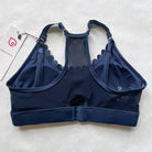 Lucie Nursing Sports Bra, High Impact, Supportive, largest chest, running, navy, Sweat and Milk