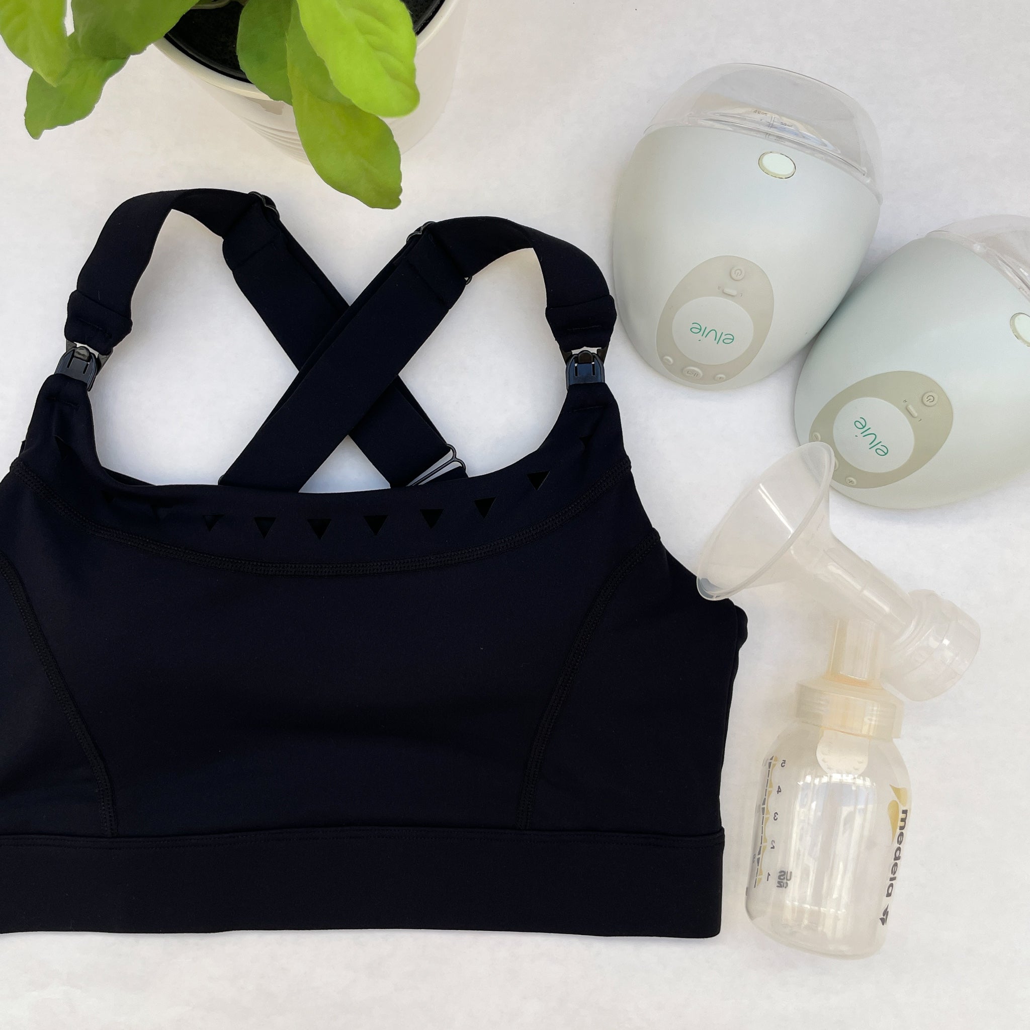 Best Maternity Workout Clothes - Sweat and Milk Venice 3 Ultimate Support  Full Coverage Nursing and Pumping Sports Bra - testing on a mountain –  iRunFar