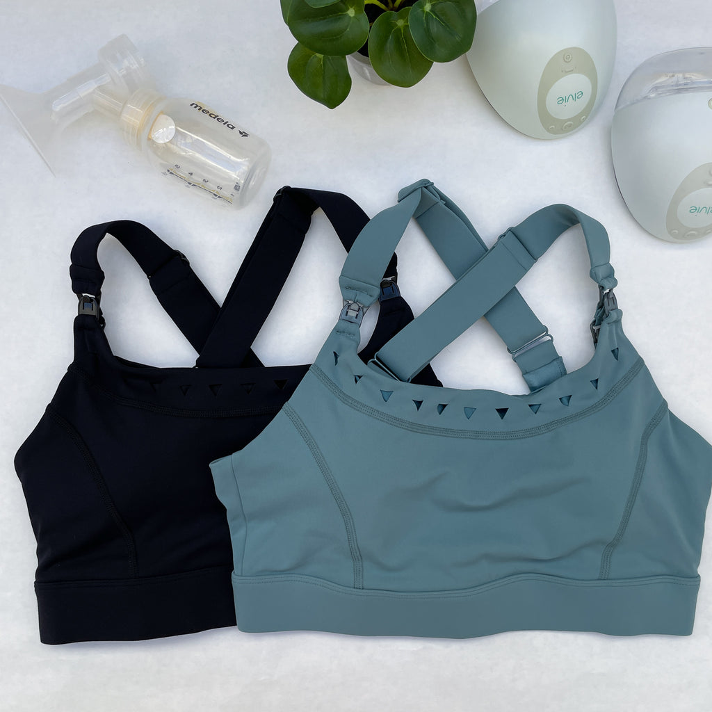 Venice 4 high impact nursing and pumping sports bra, big chest, large cups,  sweat and milk
