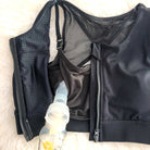 Capucine 2 nursing and hands free pumping nursing sports bra, high impact, high coverage - Sweat and Milk