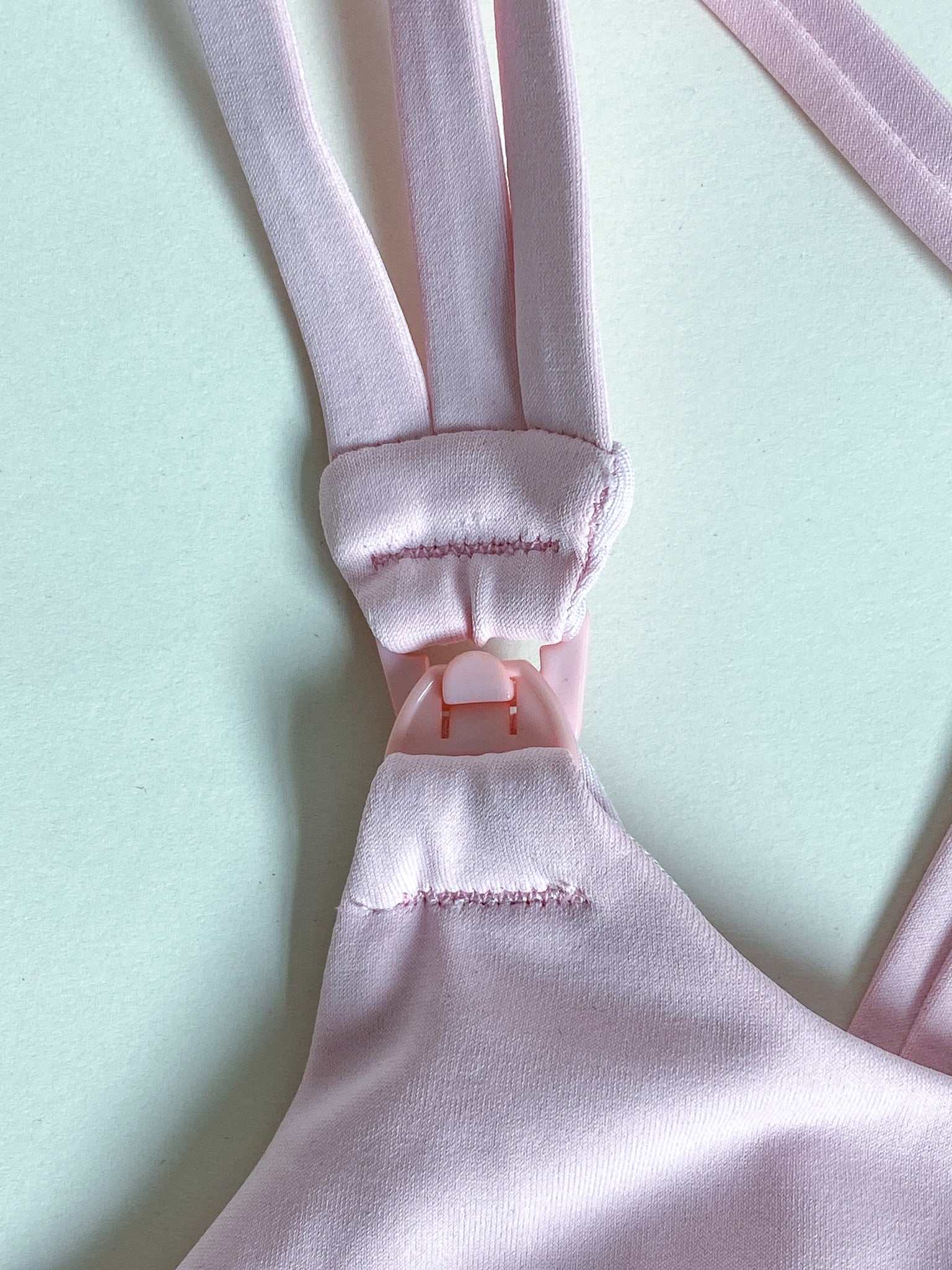 Chloe 3 Running Nursing Sports Bra, strappy back, high impact, stylish, blush