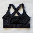 Venice 2 High Impact Nursing and pumping Sports Bra, clip down nursing bra, large cups, adjustable, tiger, Sweat and Milk
