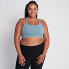 Venice 3 high impact nursing and pumping sports bra, DDD cup, seagrass, Sweat and Milk