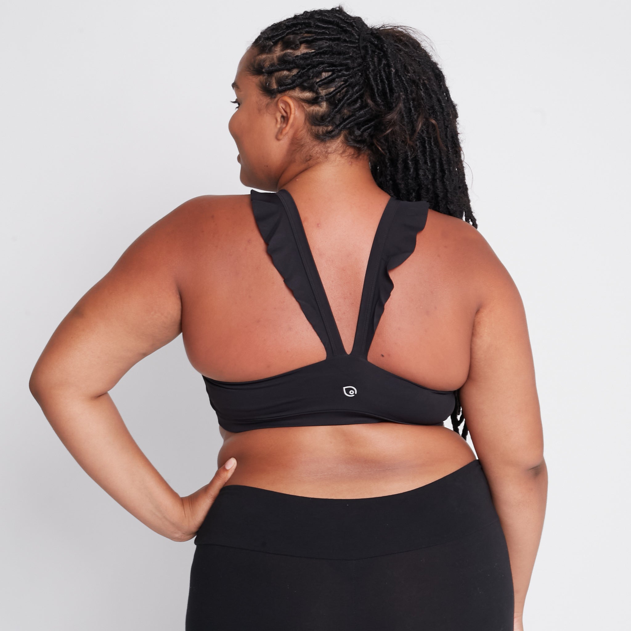Madison Nursing Sports Bra, Medium Impact, Supportive, largest chest, running, Black