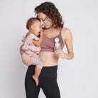 Venice 3 high impact running nursing & pumping sports bra, large cups, big chested, sweat and milk