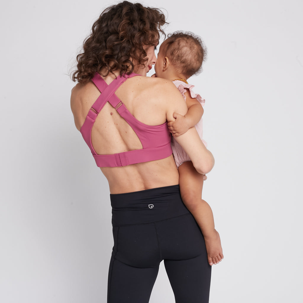 Venice 3 High Impact nursing & Pumping sports bra, big chested, large cup, Sweat and Milk