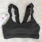 Madison Nursing Sports Bra, Medium Impact, Supportive, largest chest, running, Black
