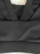 Lucie Nursing Sports Bra, Medium Impact, Supportive, largest chest, running, Black