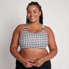 Chloe 4 running high impact nursing & pumping sports bra, large chest, big cups, sweat and milk