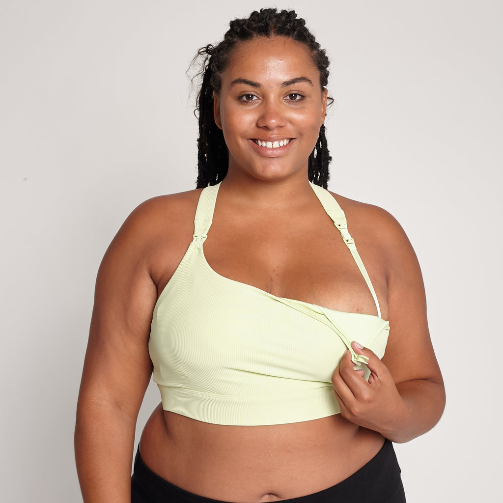 Venice 3 high impact nursing and pumping sports bra, big chested, sweat and milk