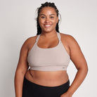 Venice high impact nursing and pumping sports bra, large chest, big cups, sweat and milk